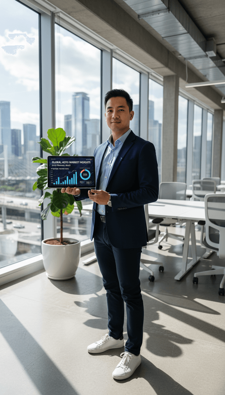 Professional taxi driver at steering wheel of Skoda Octavia